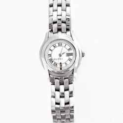 Authentic GUCCI  5500L Women’s Luxury Brand Watch | Silver Dial | Swiss Made