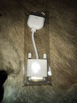 Genuine oem apple dvi to vga adapter