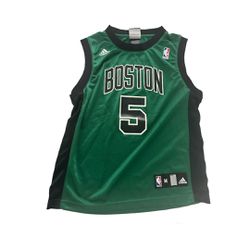 Boston Celtics #5 Kevin Garnett Adidas Youth Jersey Sz Medium (10-12)