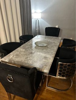 Dining table marble top $800 obo