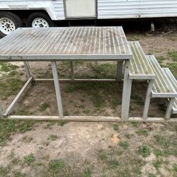 Aluminum Office Trailer Steps