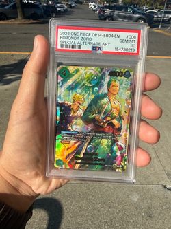 PSA 10 bubble Zoro