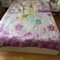 For Piece Tinkerbell Sheets And Blanket