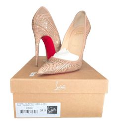 Authentic Christian Louboutin Kristali 120