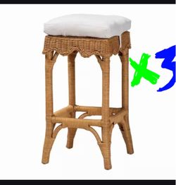 3 new bar stools, house chairs