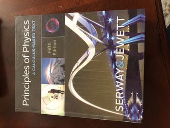 Principles of physics, A calculus-based text; 5th Edition (Serway & Jewett)
