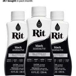 Rit Dye Color Black