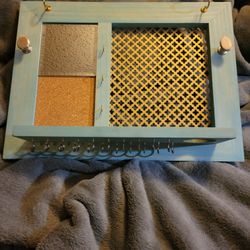 Wooden Wall Jewelry Organizer