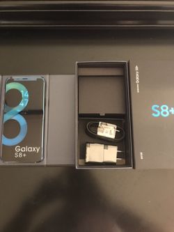 S8 PLUS BRAND NEW IN BOX 64GB WITH ALL ACCESSORIES