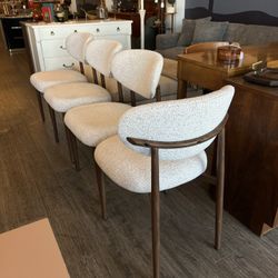 NEW Beautiful Set of 4 Dining Chairs!