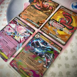 (4) Pokemon Ex Cards $10