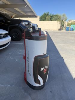 Jim Beam Golf Bag Shelf