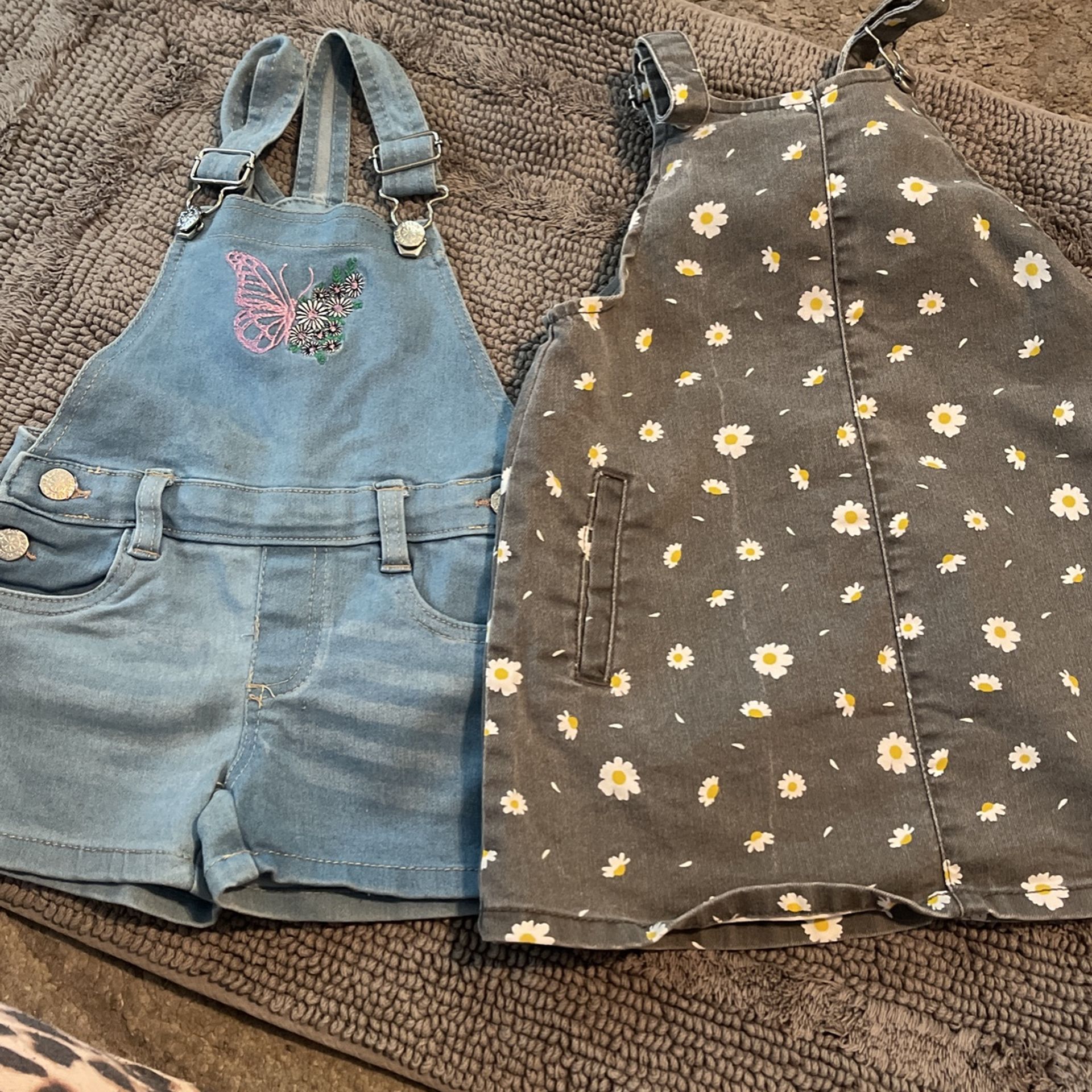 Overall Dress And Shorts
