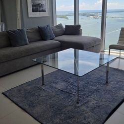 Poly & Bark Argos Right-Facing Sleeper Sectional Sofa Bed