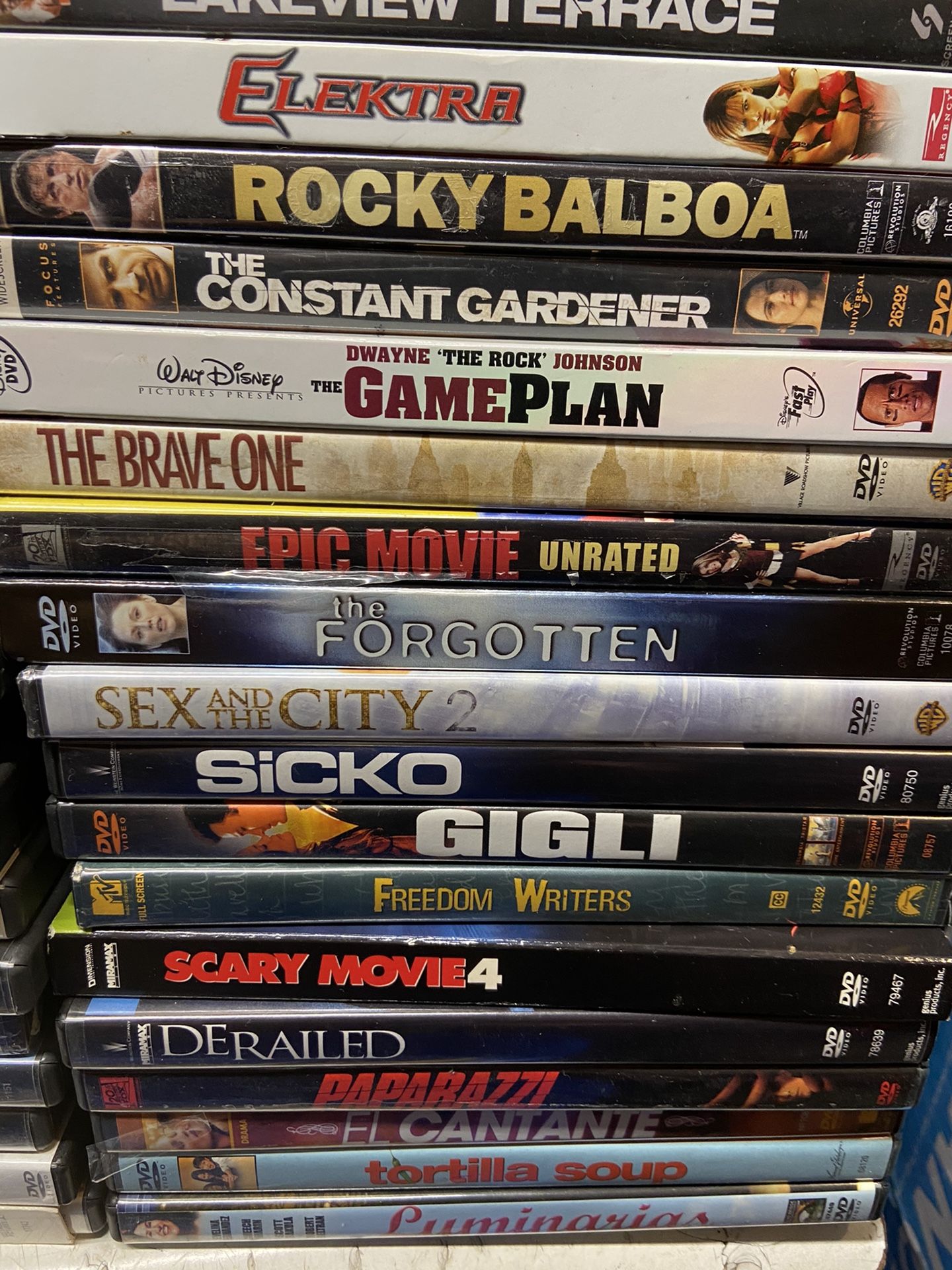 2boxes DVDs 180 Total