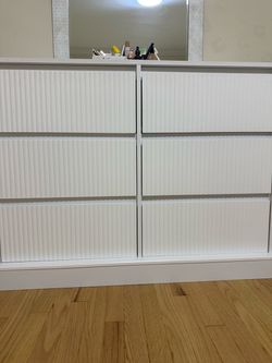 White dresser