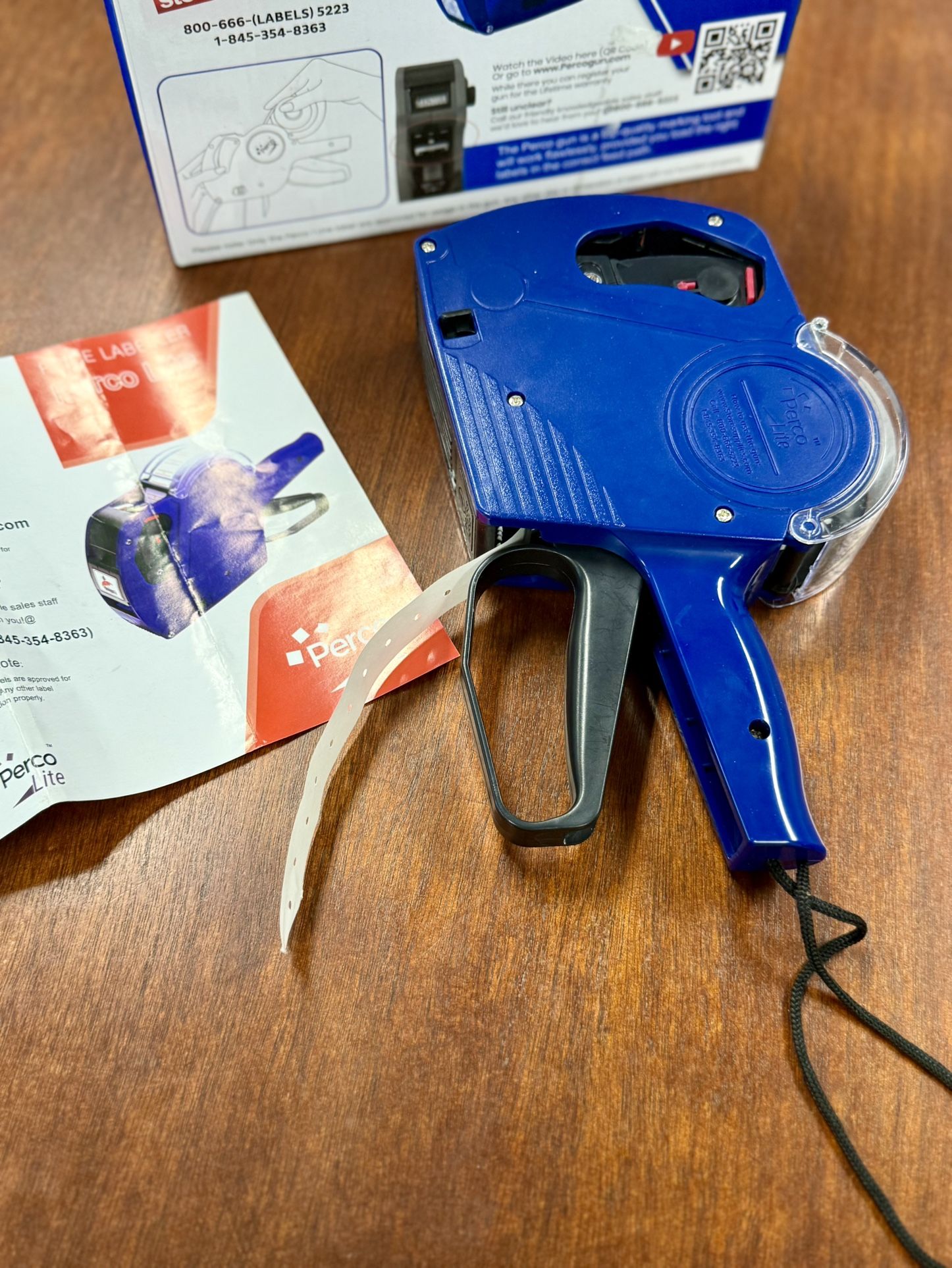 Perco Lite 1 Line Price Gun with Pricemarker Labels Kit