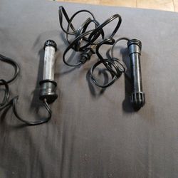 2 AQUEON 100W FISH TANK HEATERS