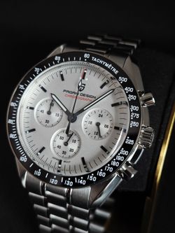 Pagani Design Moon Chronograph Watch