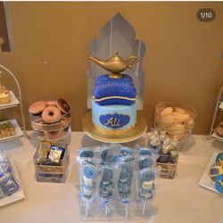 Castle Silhouette Backdrop 