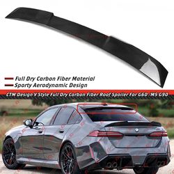 24-26 BMW M5 Carbon Fiber Roof Spoiler