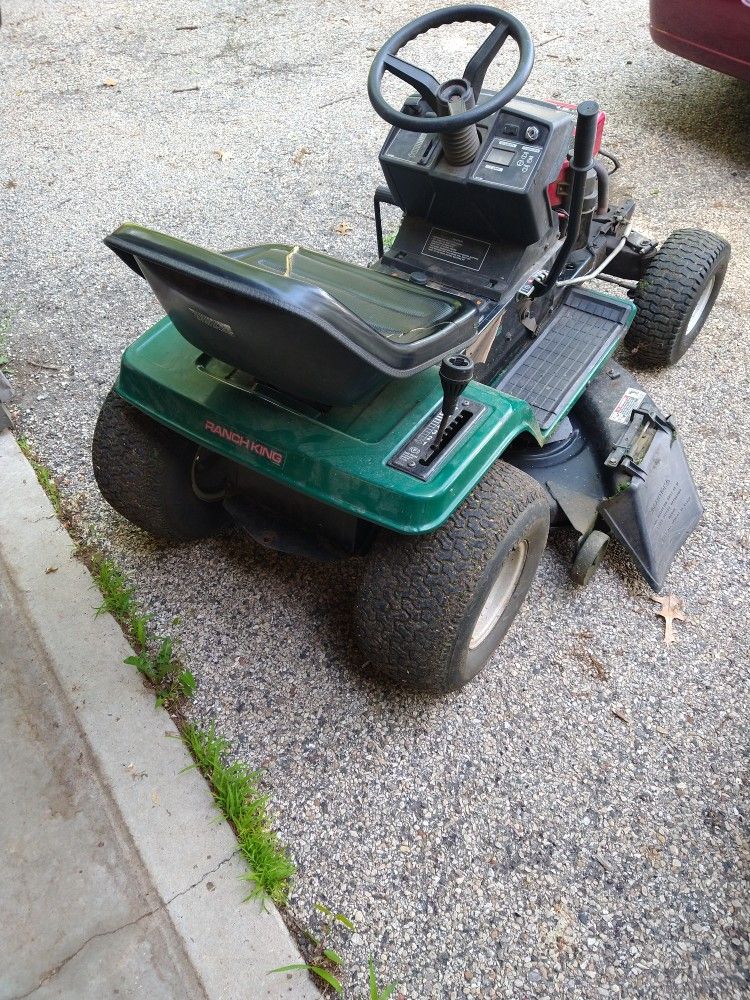 Ranch king riding online mower