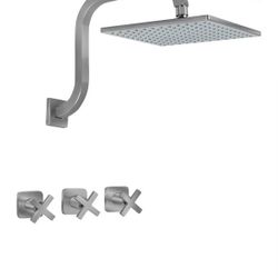 Phasat 3 Handle Tub And Shower Set