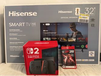 New switch 2 with tv bundle