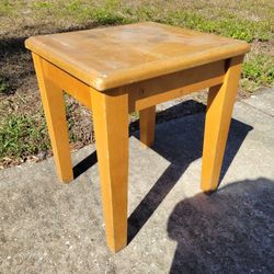 Small Wooden Side Table