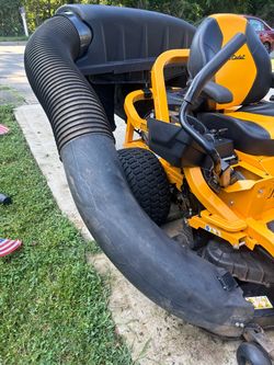 CUB CADET ZT1 50 with triple bagger ayatem