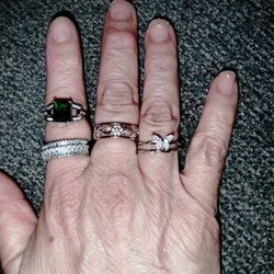 My Rings Are 925 Size 7 Women's Rings