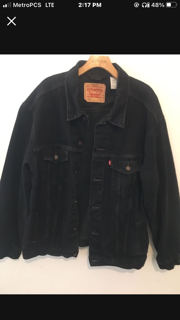 Vintage Levi’s jeans jacket two extra large good condition $50