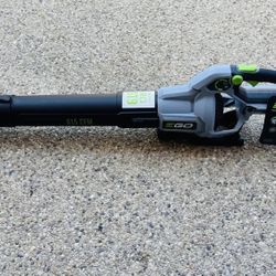 EGO Power+ 56-volt 615-CFM 170-MPH Battery Handheld Leaf Blower Battery Not Included Charger Not Inc