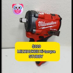🐦‍🔥 MILWAUKEE STUBBY HIGH TORQUE IMPACT WRENCH TOOL 