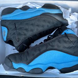 Jordan 13 Black University Blue 