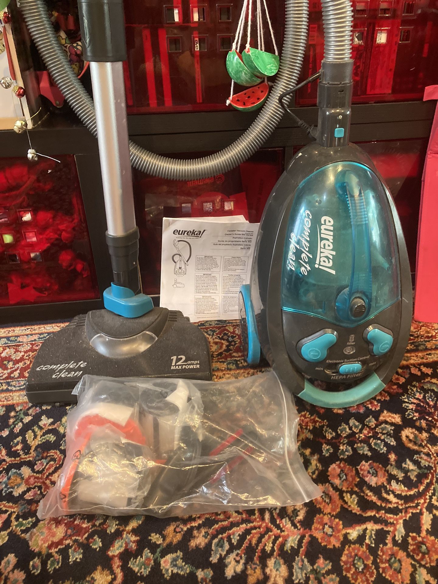Eureka 12Amp CompleteClean Bagless Canister Vacuum Cleaner