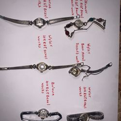 Watches And Earrings