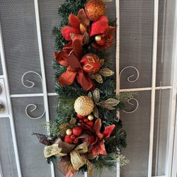xmas door wreath
