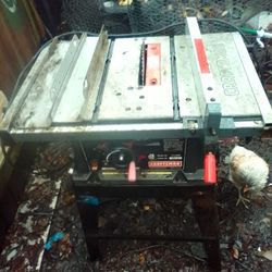 Table Saw With Stand Asking 50