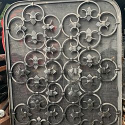 Heavy Blacksmith made Fire screen