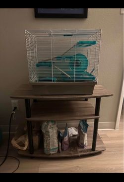 Hamster Cage Setup – 3 Tier + Stand