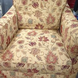 Heavy Bassette Formal Chair, CLEAN!