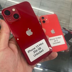 Red iPhone 13 Mini Unlocked. Cash Or $50 Down W Approval 