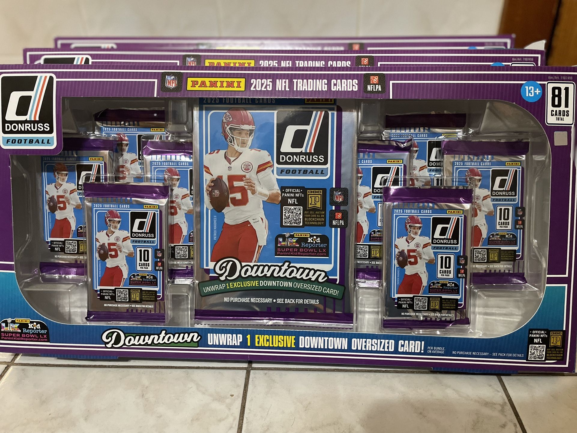 DoRuss  NFL Trading  Cards 2025 Costco 