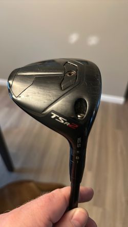 Titleist tsr2 3 wood, 16.5 degree. Stiff