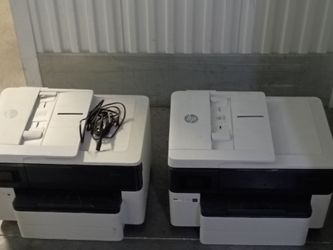 Two professional HP OfficeJet Pro 7740