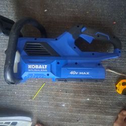 Kobalt 40v Chainsaw