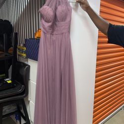 Size 10 Womens Mauve Formal Dress