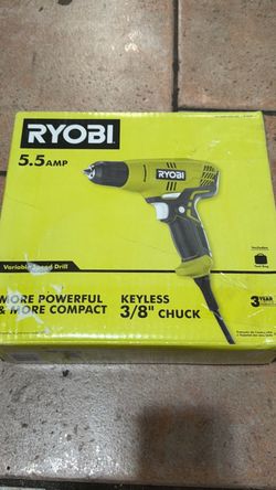 5.5 Amp Corded 3/8 in. Variable Speed Compact Drill/Driver with Bag