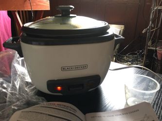 Black and deck rice cooker with steam